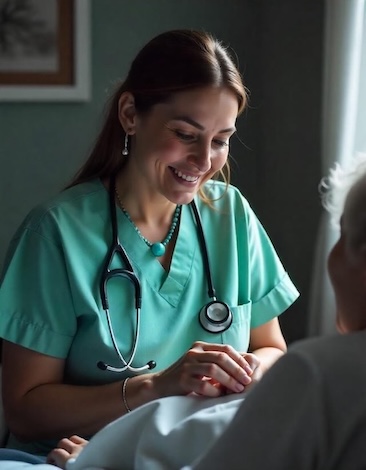 Speech therapy session helping a patient improve communication skills